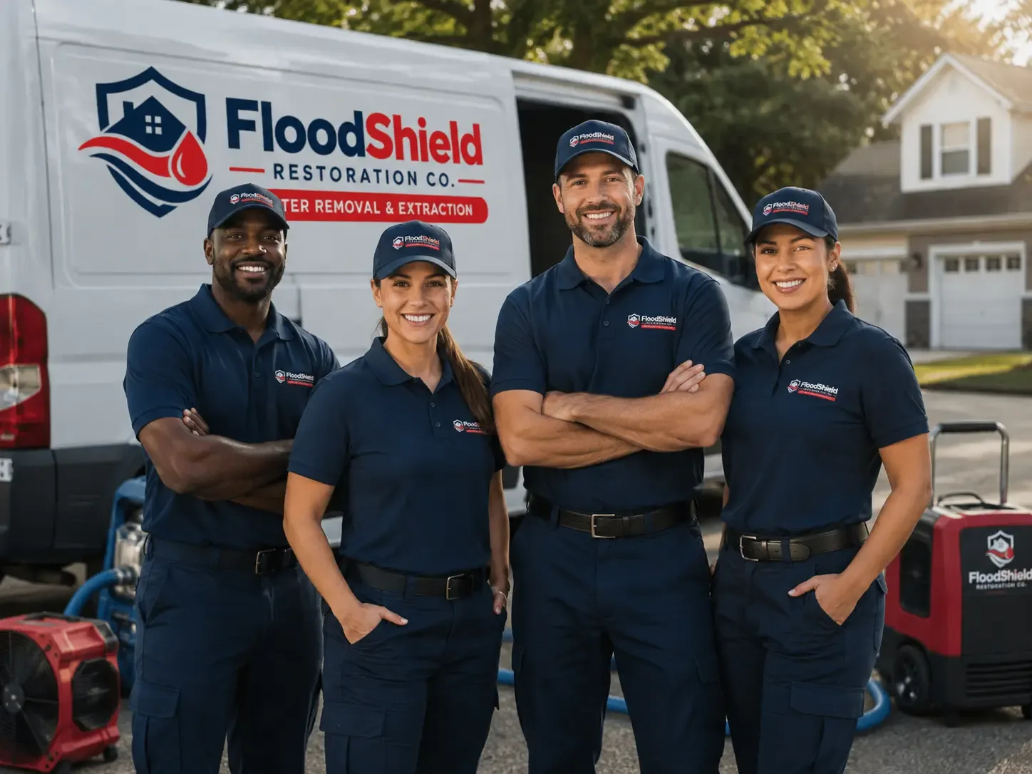 Flood Damage Restoration company in Nichols, WI
